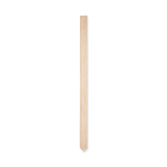 12 Pack: 24" Unfinished Pine Wood Stake by Make Market®